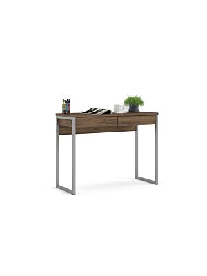 Bureau FUNCTION PLUS 101,6x40x76,5cm  Avec 2 Tiroirs - Noyer