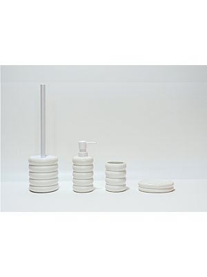 PORTE SAVON EN PORCELAINE - Blanc