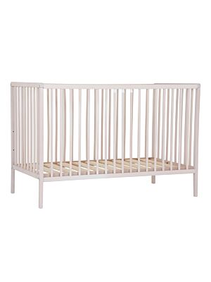 Lit Bébé JAD 60x120cm - Blanc / Chêne