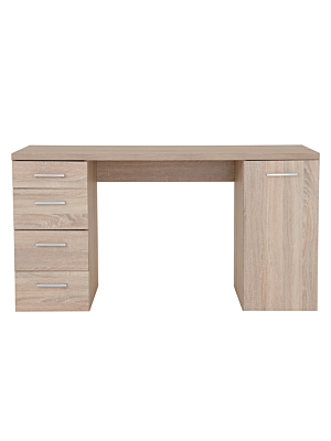 Bureau SONOMA 139x74cm - Chêne / Beige Clair