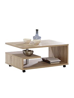Table basse BAILEY Chêne Beige Clair