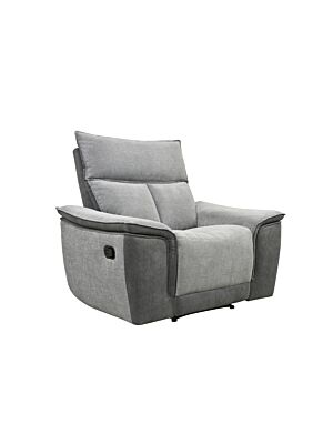 Fauteuil SIDNEY avec relax manuel - Gris