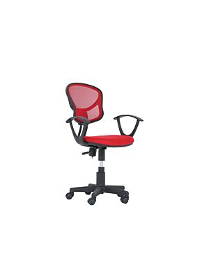 Chaise STYLE PLUS Accoudoirs Mesh - Rouge