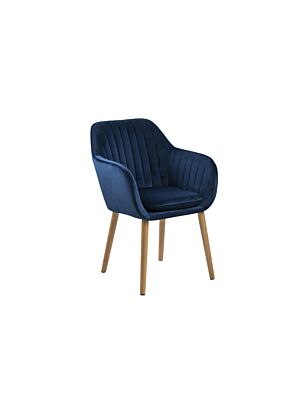 Fauteuil EMILIA - Bleu Foncé