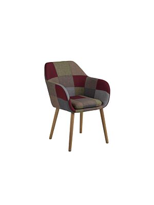 Fauteuil EMILIA 83x57x59cm - Patchwork