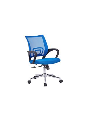 Fauteuil De Bureau BRIDY - Bleu Foncé