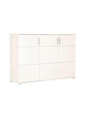 Commode JONAS 3 Portes - Blanc