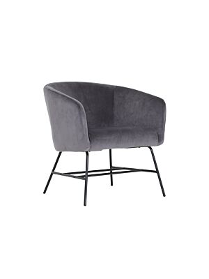 Fauteuil RAMSEY Gris Foncé