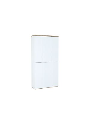 Meuble Multifonction MUNDI 6 portes  Blanc