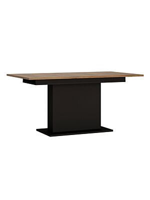 Table extensible BROLO - Noir / Chêne