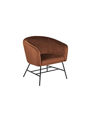 Fauteuil RAMSEY - Marron