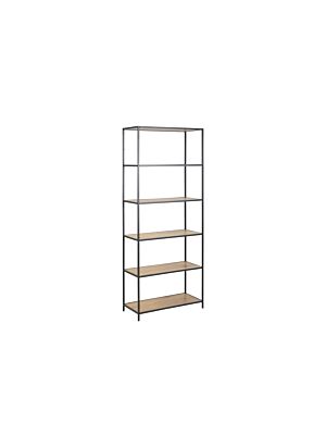 Etagère SEAFORD 4 niveaux Chêne Beige