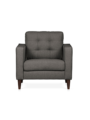 Fauteuil SWEDEN 1 place -  Gris foncé 