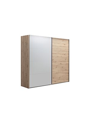 Armoire VITRUVIA Chêne / Gris