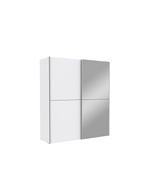 Armoire WHITE KISS 2 portes - Blanc