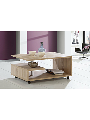 Table basse BAILEY Chêne Beige Clair