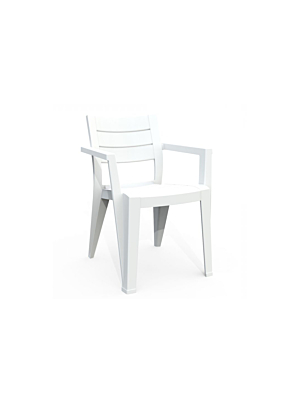 Chaise De Jardin JULIE - Blanc