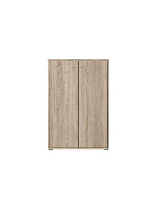 Meuble multifonctions TEMPRA2 2 portes - Chêne beige