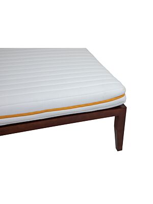 Matelas SIMMONS ROULE S MOUSSE JUNIOR 90*190 - Blanc et jaune