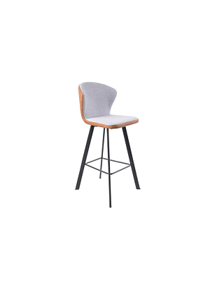 Tabouret bar VIGGO - Gris clair