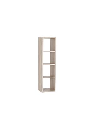 Étagère MAURO Avec 4 Niches - Beige Clair