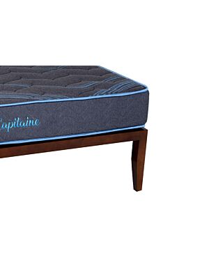 Matelas DOREMI CAPITAINE 140x200cm - Bleu / Noir