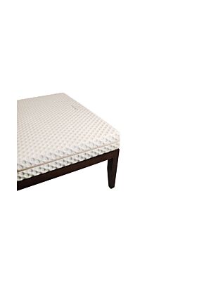 Matelas  OXFORD MEMORY 140x200 - Blanc/Beige
