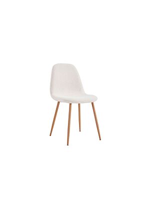 Chaise Bouclette FREYA - Blanc