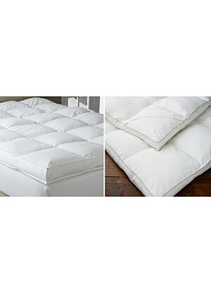 Surmatelas DUVET 7cm - Blanc