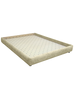 Sommier Tapissé CUVETTE 180x200 cm - Beige