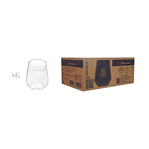 Paquet De 6 Verres À Eau - Blanc