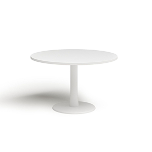 Table De Réunion BRASILIA Ronde - Blanc