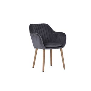 Fauteuil EMILIA - Gris Foncé