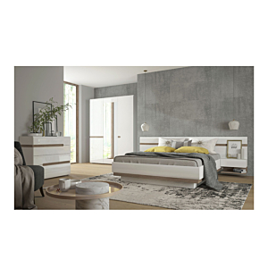 Miroir LINATE 109x69cm - Blanc