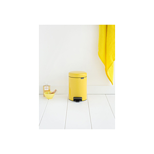 Poubelle À Pedale NEWLCON 3L - Jaune Daisy