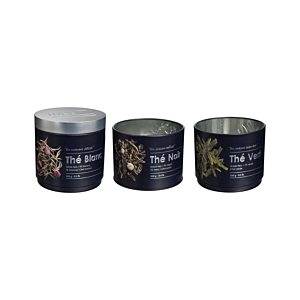 Set De 3 Boites RELIEF - Noir 