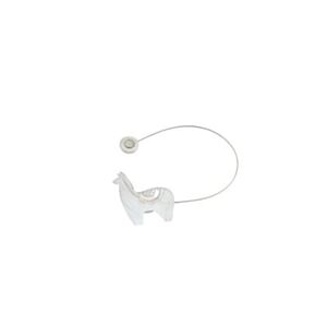 Embrasse Aimantée - Blanc / Or Tringles et accessoires rideaux