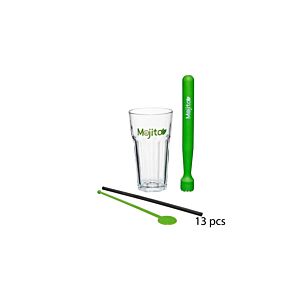 Set De 4 Verres Coffret MOJITO - Blanc Verres d'eau