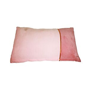 Coussin Bicolore Liseré Doré - Rose Coussins décoratifs