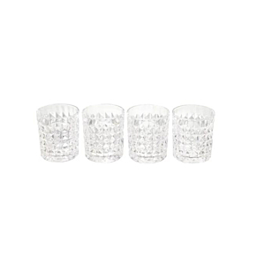 Lot De 4 Verres - Blanc