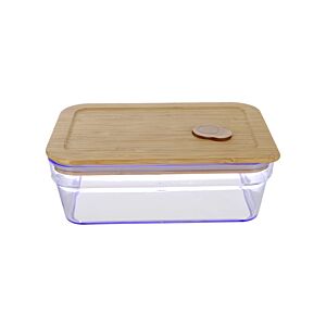 Boîte Alimentaire Avec Couvercle En Bambou S 760ml Accessoires Cuisine