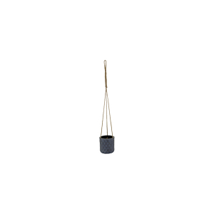 Pot En Fibre 17.5*17.5*17.5 - Gris