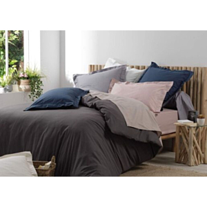 Taie D'Oreiller PERCALE 50x70cm - Gris