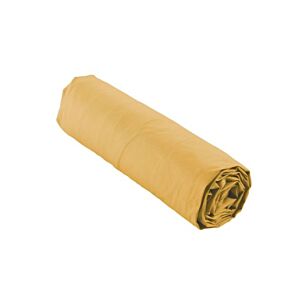 Drap Housse Percale Uni 78 Fils - Miel Draps
