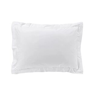 Taie D'Oreiller 50x70cm PERCALE - Blanc Taie d'oreiller