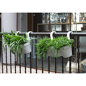 Pot Capri Balcony Triple 54cm - Gris clair
