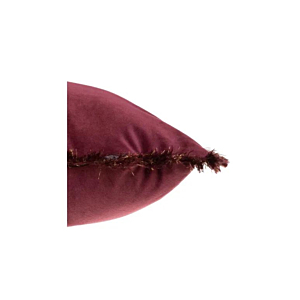 Coussin Déhoussable En Velours - Violet