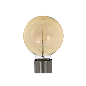 Lampe De Table En Métal - Silver