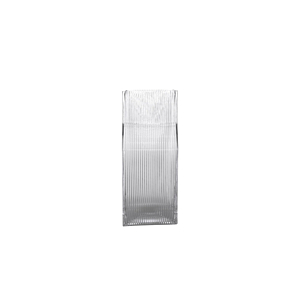 Vase 10x10x25,5cm - Transparent
