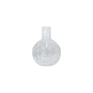 Vase Léopard Petit Format - Blanc